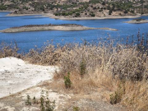 TERRENO COM 24.200 M2 - ACESSO A ÁGUA - VISTA BARRAGEM - POSSIBILIDADE DE CONSTRUIR UM APOIO AGRICOLA - VALE ANDREU - CASTRO MARIM - ALGARVE