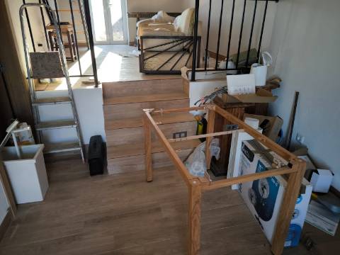 MORADIA COM DOIS QUARTOS - NOVA A ESTREAR - DUAS CASAS DE BANHO - ARRENDAMENTO ANUAL - ALCARIAS GRANDES - CASTRO MARIM - ALGARVE