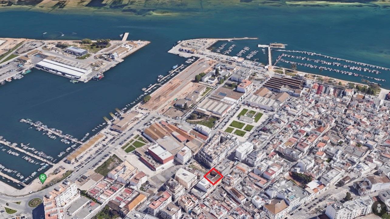 Terreno para construção de prédio - área de reabilitação urbana - Baixa de Olhão - zona Ribeirinha