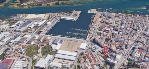 Terreno urbano para construção de 3 Prédios - Zona Ribeirinha - Olhão