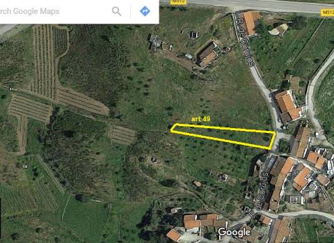 Terreno rustico situado em Corujos, Azinhal.