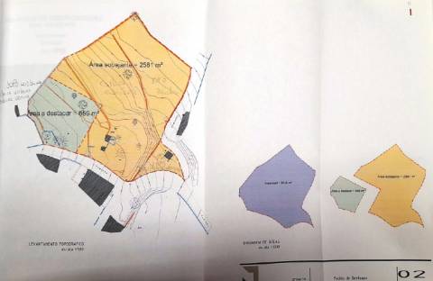 Vale de Margem - Terreno 2.581 m² | vista campo | bons acessos | a 7-10 min das praias