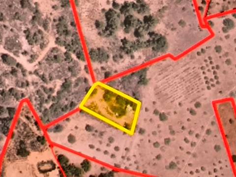 TERRENO COM 1.320 M2 - A POUCOS MINUTOS DA PRAIA - AZEDA - SÃO BARTOLOMEU DO SUL - CASTRO MARIM - ALGARVE