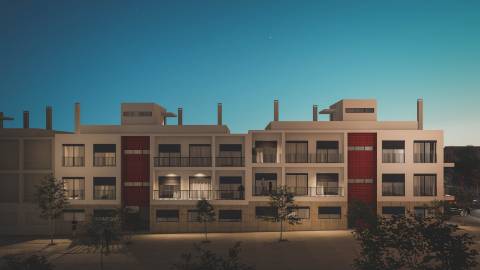 Apartamento T3 novo, com elevador, garagem e terraço privativo com 60 m2!