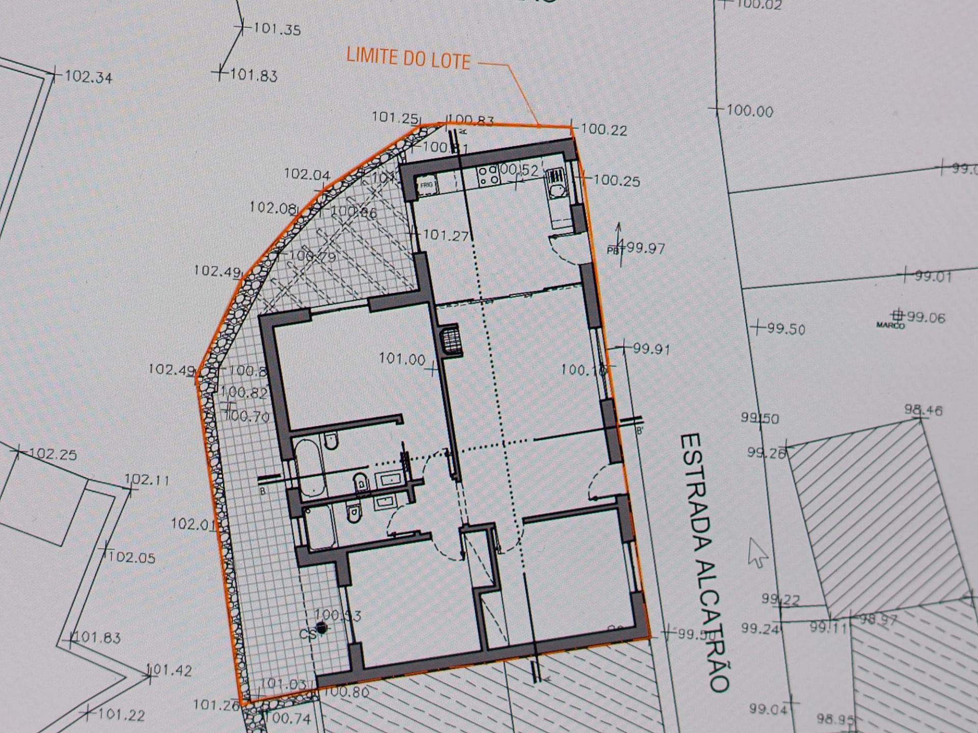 MORADIAS - TRÊS PREDIOS URBANOS PARA HABITAÇÃO - COM PROJECTO APROVADO - PARA RECONSTRUIR - ALCARIAS GRANDES - CASTRO MARIM - ALGARVE