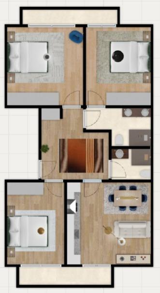 Apartamento T3 totalmente remodelado com Cozinha equipada a 8 minutos a pé do Hospital da Luz em Benfica