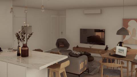 Apartamento T2 em Condomínio Privado -Gambelas, Faro