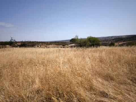 TERRENO COM 4.000 M2 - PARA CONSTRUÇÃO - NA ALDEIA DE TESOURO - EM ALCOUTIM - ALGARVE