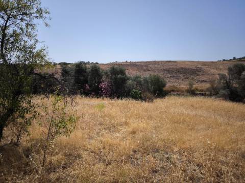TERRENO COM 4.000 M2 - PARA CONSTRUÇÃO - NA ALDEIA DE TESOURO - EM ALCOUTIM - ALGARVE