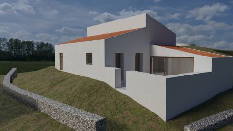 MORADIA ISOLADA COM 18.240 M2 DE TERRENO COM ÁRMAZEM PARA RECONSTRUIR - BELICHE - CASTRO MARIM - ALGARVE
