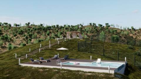 MORADIA ISOLADA COM 18.240 M2 DE TERRENO COM ÁRMAZEM PARA RECONSTRUIR - BELICHE - CASTRO MARIM - ALGARVE