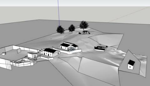 MORADIA ISOLADA COM 18.240 M2 DE TERRENO COM ÁRMAZEM PARA RECONSTRUIR - BELICHE - CASTRO MARIM - ALGARVE