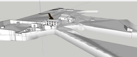 MORADIA ISOLADA COM 18.240 M2 DE TERRENO COM ÁRMAZEM PARA RECONSTRUIR - BELICHE - CASTRO MARIM - ALGARVE