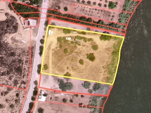 TERRENO COM 5.760 M² - COM FURO - ACESSO DIRETO À ÁGUA - JUNTO AO RIO GUADIANA - ALCOUTIM - ALGARVE