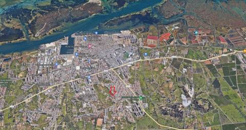 Terreno com Projeto Aprovado para 150 fogos - Olhão.