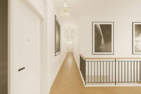 Apartamento T1 à venda em Edifício Pombalino