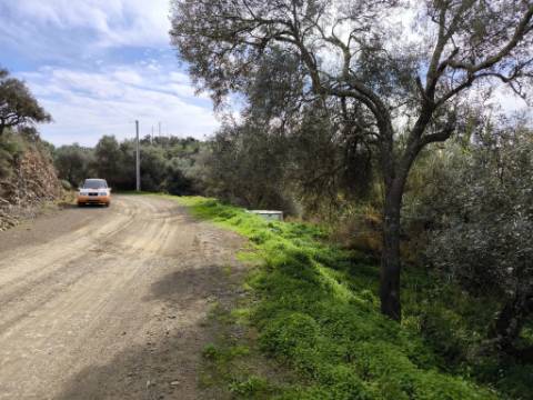 TERRENO RÚSTICO COM 1.920 M² - PRÓXIMO A ELETRICIADADE - JUNTO À RIBEIRA DE ODELEITE - FOZ DE ODELEITE EM CASTRO MARIM - ALGARVE