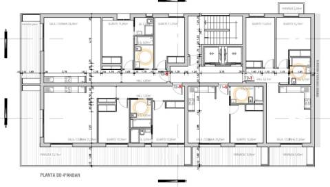 T2 em Projeto no Quarto andar - Edifício Sudoeste
