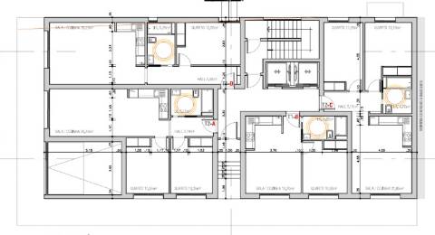T2 em Projeto no Rés do Chão - Edifício Sudoeste