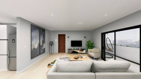 T2 em Projeto no Rés do Chão - Edifício Sudoeste