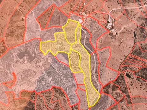 TERRENO COM 11 HECTARES - VISTA MAR - LAGO PRIVADO - EM VALE DAS ZORRAS - CASTRO MARIM - ALGARVE