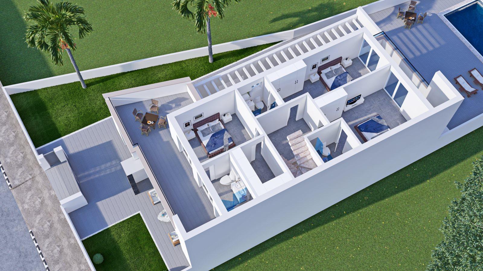 Moradia isolada T4 com piscina em são bartolomeu