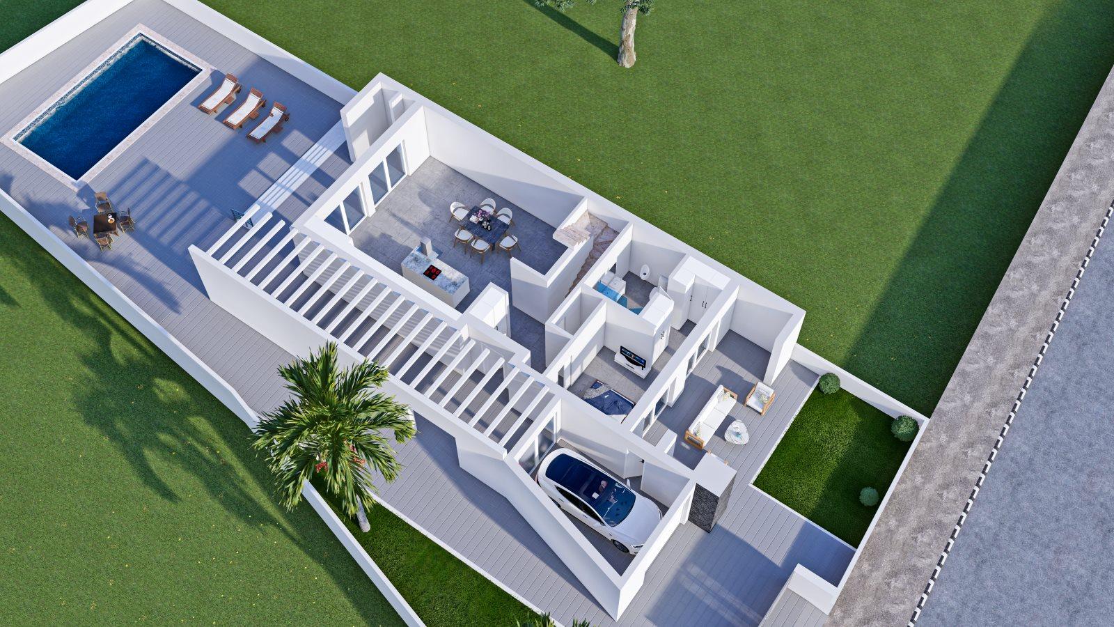 Moradia isolada T4 com piscina em são bartolomeu