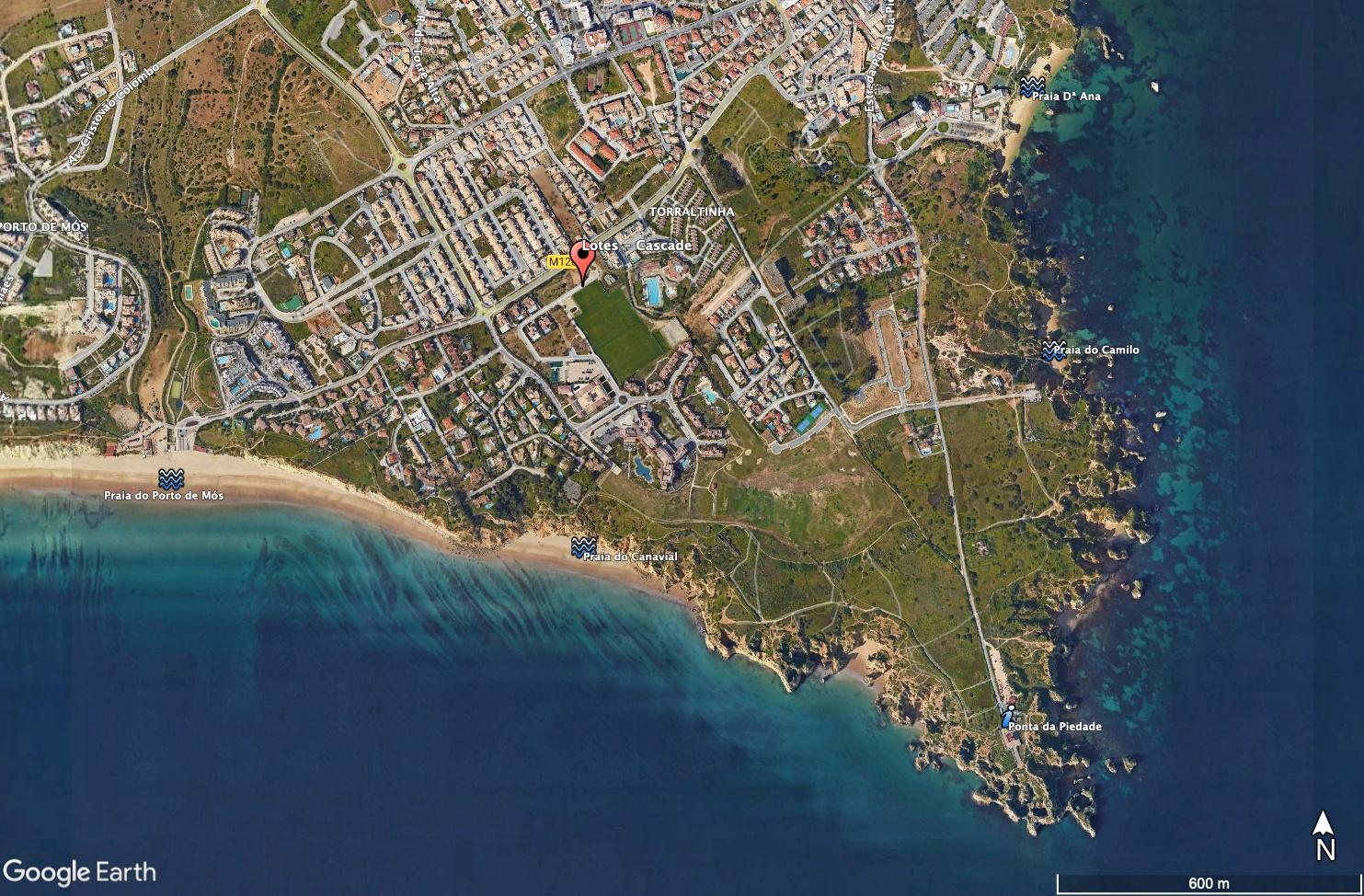 Lote de terreno com 1764m2 para construção de moradia em Porto de Mós, Lagos