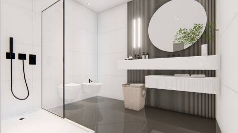 Duplex T2 vista mar a 50 metros da praia em construção