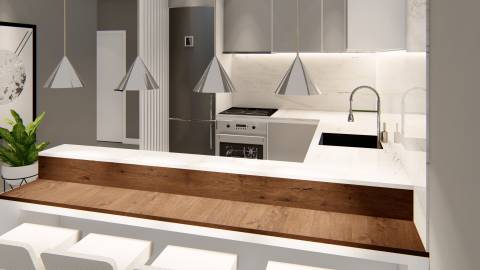 Duplex T3 vista mar a 50 metros da praia em construção