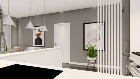 Duplex T3 vista mar a 50 metros da praia em construção