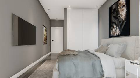 Duplex T3 vista mar a 50 metros da praia em construção