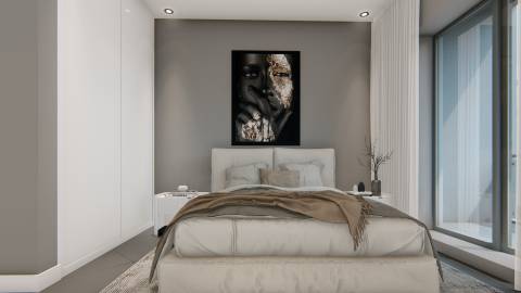 Duplex T3 vista mar a 50 metros da praia em construção