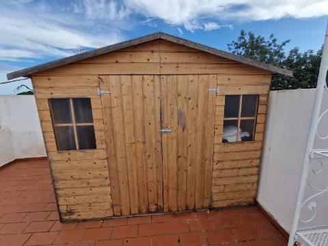 Moradia T2 com Terraço e Vista para o Sapal - Arrendamento Anual - São Bartolomeu do Sul - Castro Marim