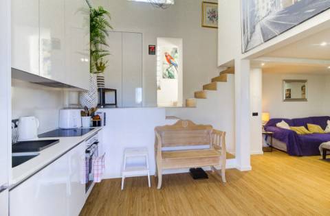 Duplex de Charme em Mosteiro Histórico com Terraço e Vista para o Castelo