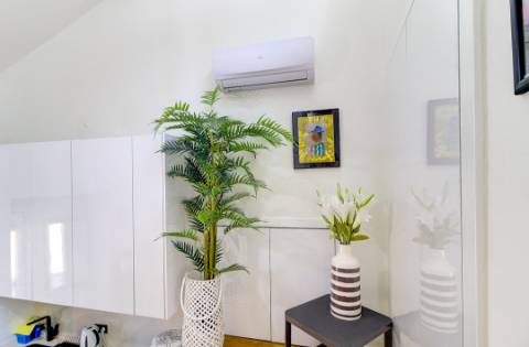 Duplex de Charme em Mosteiro Histórico com Terraço e Vista para o Castelo