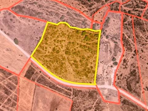 TERRENO RÚSTICO COM 3.4 HECTARES - COM POSSIBILIDADE DE CONSTRUÇÃO DE ARMAZÉM AGRICOLA - PRÓXIMO A ALDEIA DO AZINHAL EM CASTRO MARIM - ALGARVE