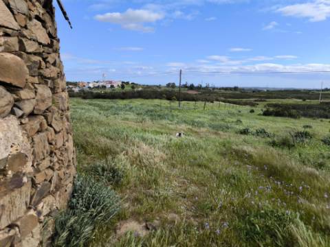 TERRENO COM MOINHO - COM 72.950 M2 - COM POSSIBILIDADE DE CONSTRUÇÃO - HABITAÇÃO E OU TURISMO - PRÓXIMO AO AZINHAL EM CASTRO MARIM - ALGARVE