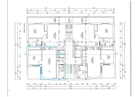 T1 de obra nova no coração da cidade - Fração E | 1º andar | Orientação Nascente/Sul