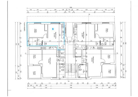 T1 de obra nova no coração da cidade - Fração B | Rés do chão | Orientação Poente/Sul
