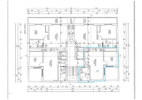 T1 de obra nova no coração da cidade - Fração H | 1º andar | Orientação Nascente/Norte
