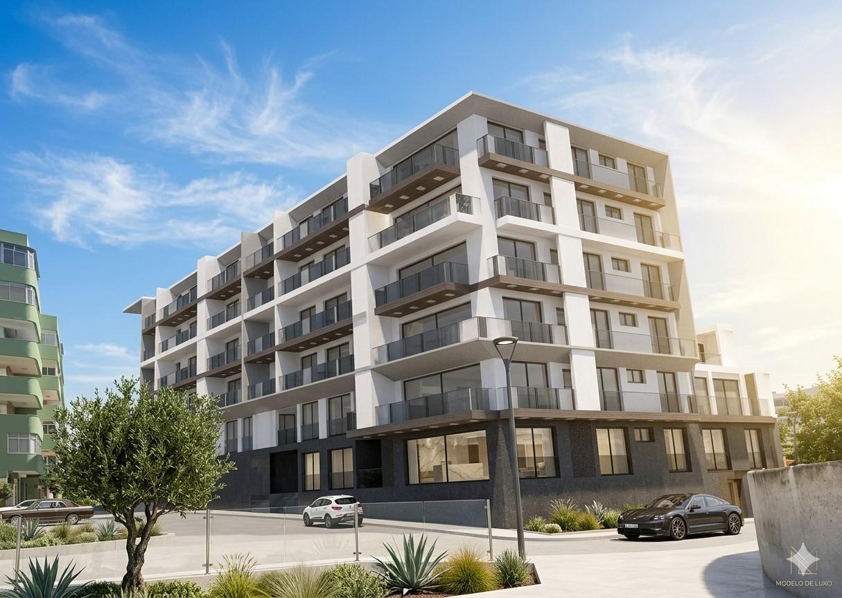 Projeto Aprovado para 46 Apartamentos em Quarteira