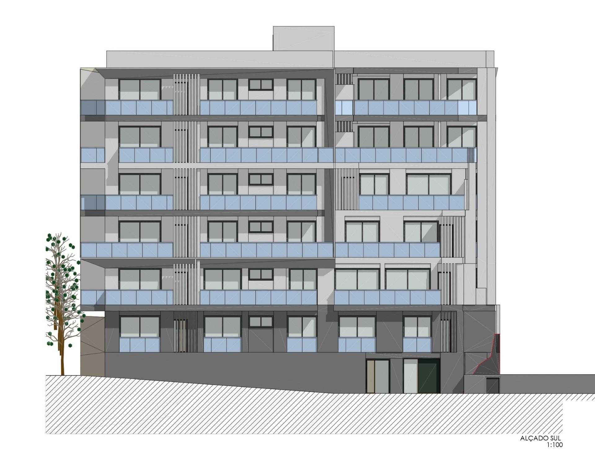 Projeto Aprovado para 46 Apartamentos em Quarteira