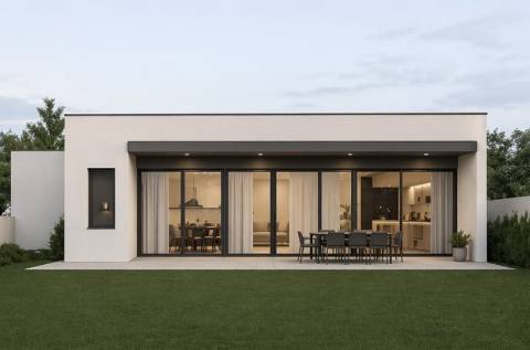 Terreno com 2407m2 com projeto aprovado para moradia térrea T3