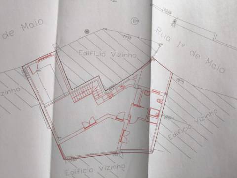 TERRENO URBANO COM 118 M² COM PROJECTO APROVADO PARA CONSTRUÇÃO DE MORADIA T2 NO CENTRO DA JUNQUEIRA - CASTRO MARIM - ALGARVE
