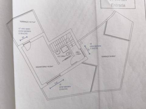 TERRENO URBANO COM 118 M² COM PROJECTO APROVADO PARA CONSTRUÇÃO DE MORADIA T2 NO CENTRO DA JUNQUEIRA - CASTRO MARIM - ALGARVE