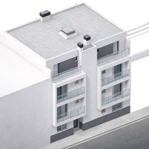 Duplex T1+2 Novo com Terraço Privativo | Casas de Alcaria, Altura