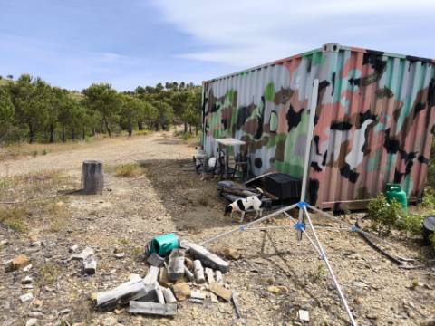 TERRENO COM 56.950 M2 - COM FURO - DEPOSITO DE ÁGUA - VISTA MAR - EM V. N. CACELA - VRSA - ALGARVE