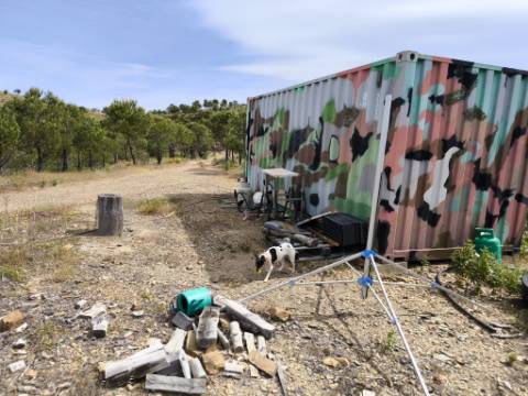 TERRENO COM 56.950 M2 - COM FURO - DEPOSITO DE ÁGUA - VISTA MAR - EM V. N. CACELA - VRSA - ALGARVE