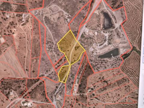 TERRENO RUSTICO COM 17.120 M2 - ACESSO POR ASFALTO - EM PEDRA ARRANCADA - ALTURA - CASTRO MARIM - ALGARVE